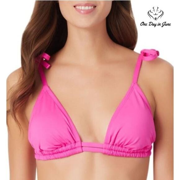 Sugar Beach Triangle Bikini Top Size M - Picture 1 of 3